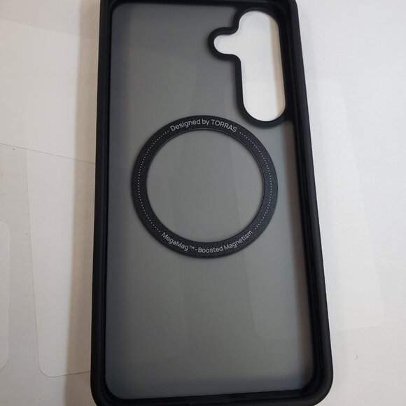 Torras for Samsung Galaxy S25+ Case (Plus Version) Black Transparent Shockproof - Picture 9 of 9